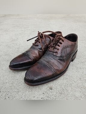 Freebird by Steven Brown Leather Wingtip Oxfords